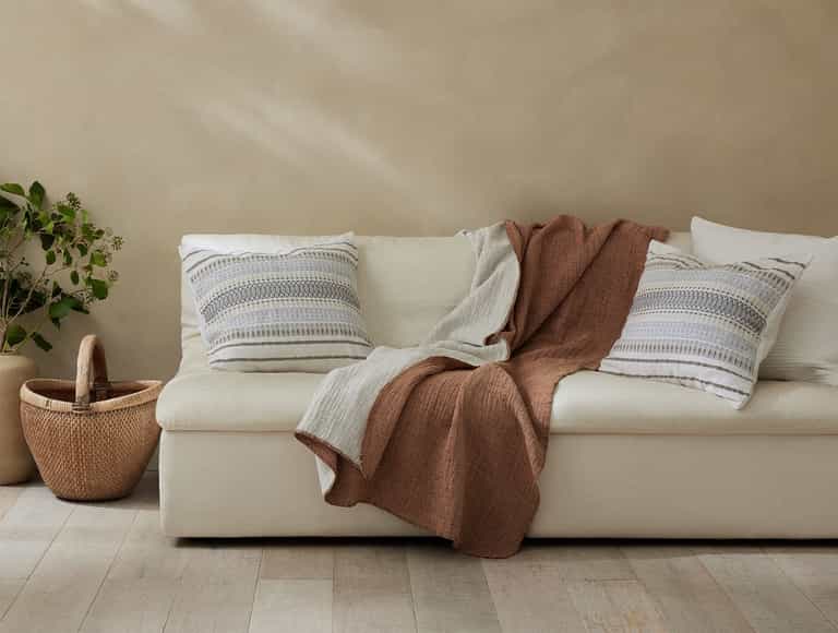 Cozy Cotton Organic Blanket | Sienna