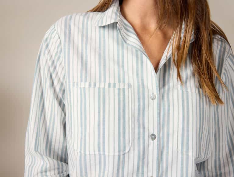 Women's Isla Organic Cotton Long Sleeve Pajama Set