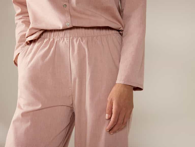 Women's Isla Organic Cotton Long Sleeve Pajama Set