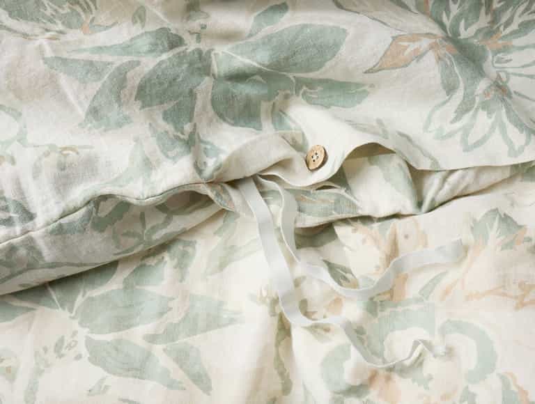 Sea Bloom Print Duvet Cover