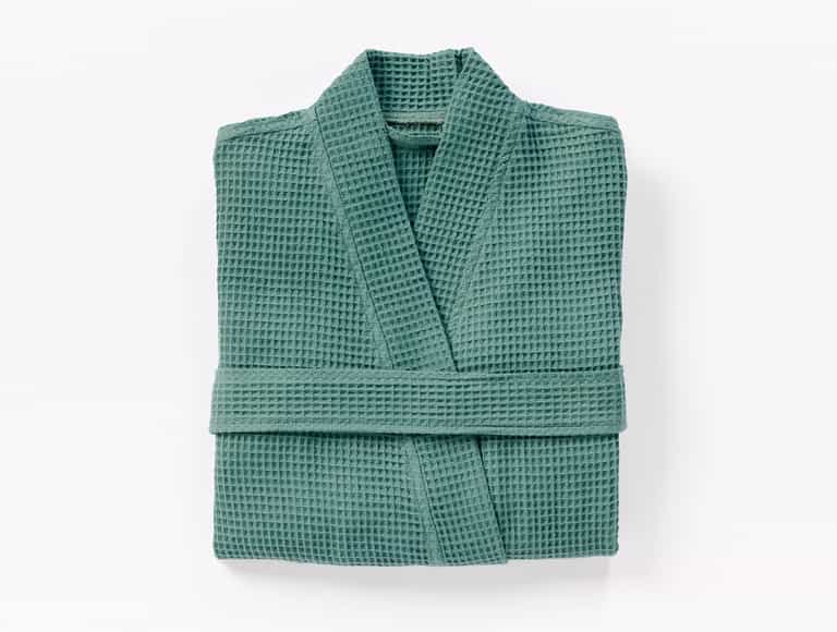 Unisex Organic Waffle Robe