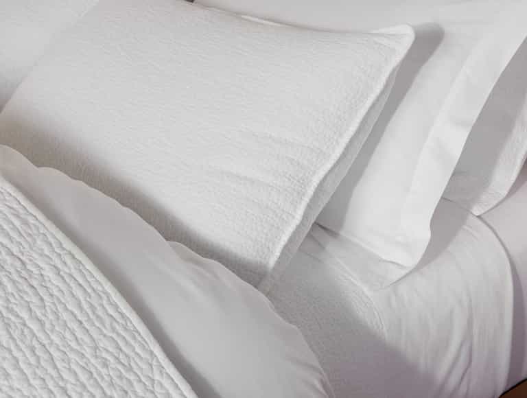 Cascade Organic Matelasse Coverlet