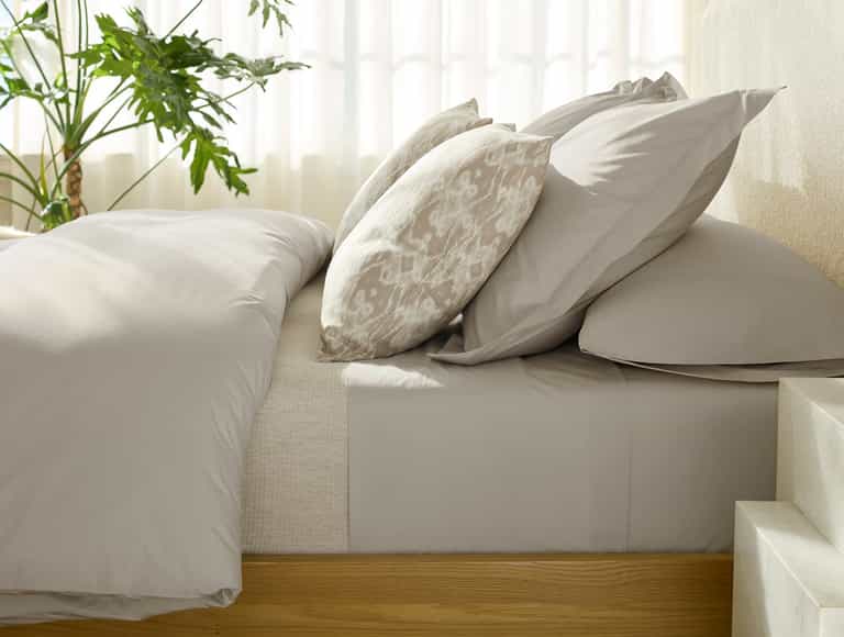Refined Organic Percale Duvet Cover