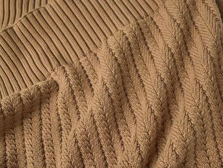Casa Loma Organic Knit Throw