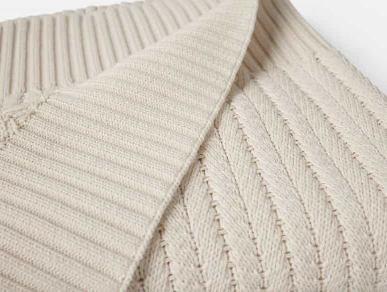 Casa Loma Organic Knit Throw
