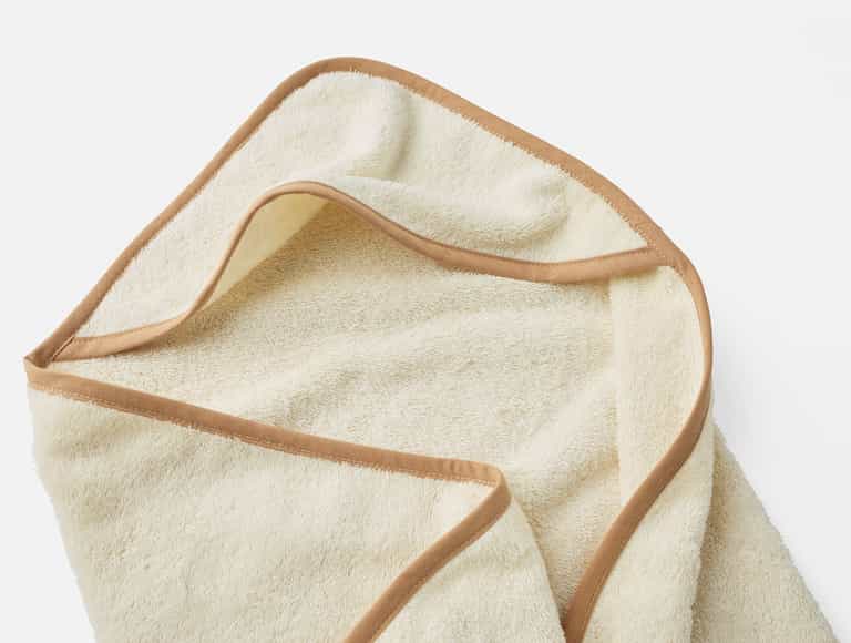 Cloud Loom&trade; Organic Baby Hooded Towel and Bath Mitt Set