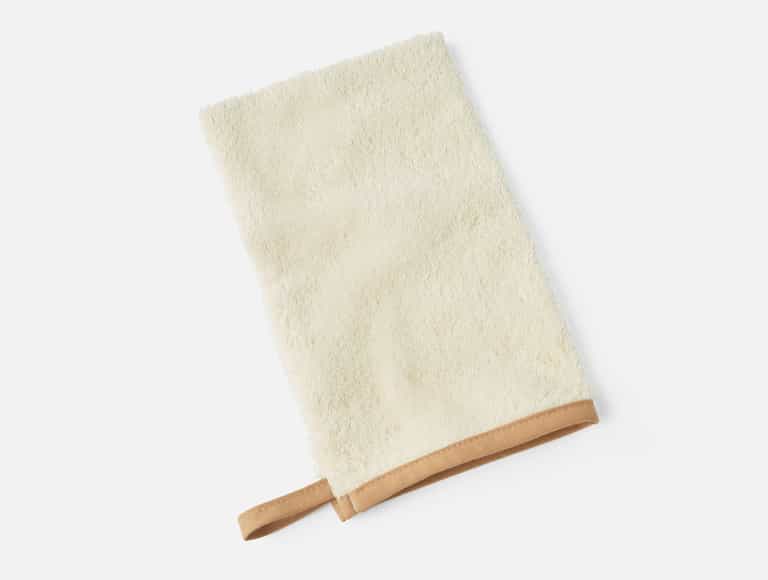 Cloud Loom&trade; Organic Baby Hooded Towel and Bath Mitt Set