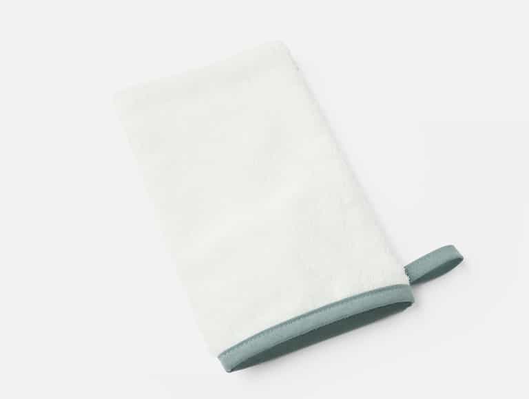 Cloud Loom&trade; Organic Baby Hooded Towel and Bath Mitt Set