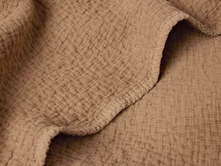 Cascade Organic Matelasse Coverlet