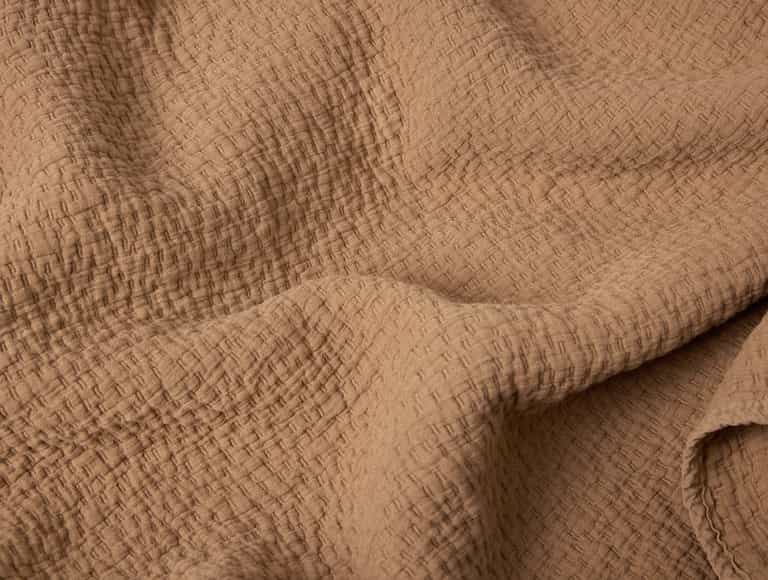 Cascade Organic Matelasse Coverlet