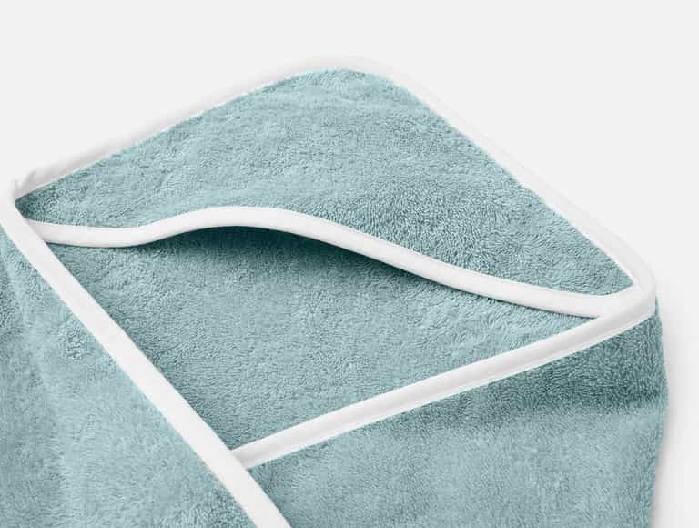 Cloud Loom&trade; Organic Baby Hooded Towel and Bath Mitt Set