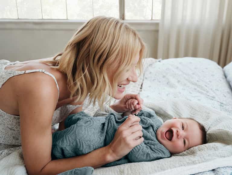 Wren Organic Knit Snuggle Sack
