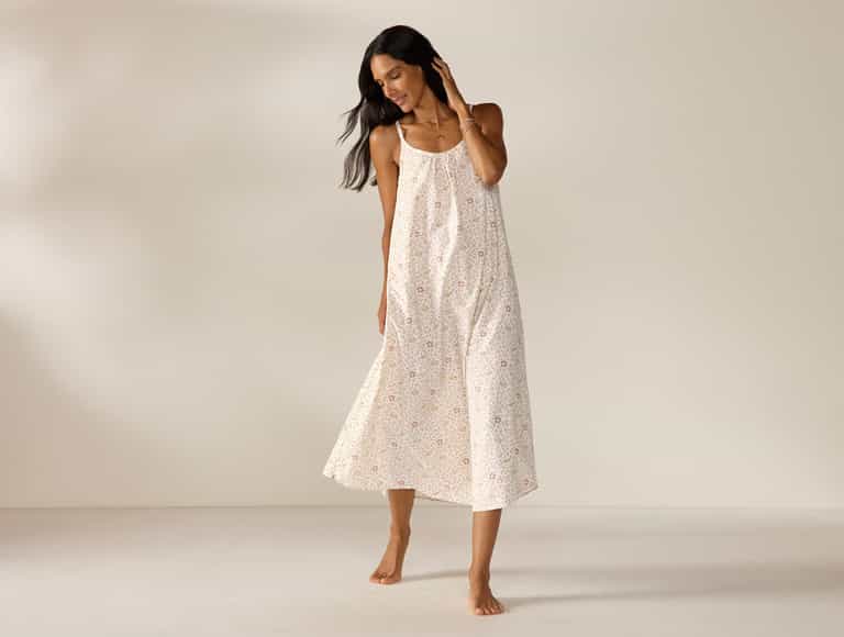 Women&rsquo;s Isla Organic Cotton Night Dress