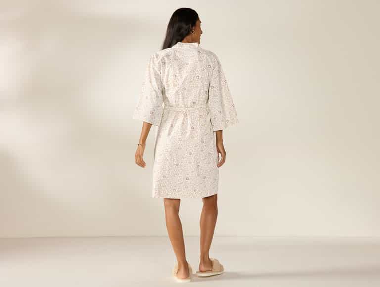 Women's Isla Organic Cotton Robe