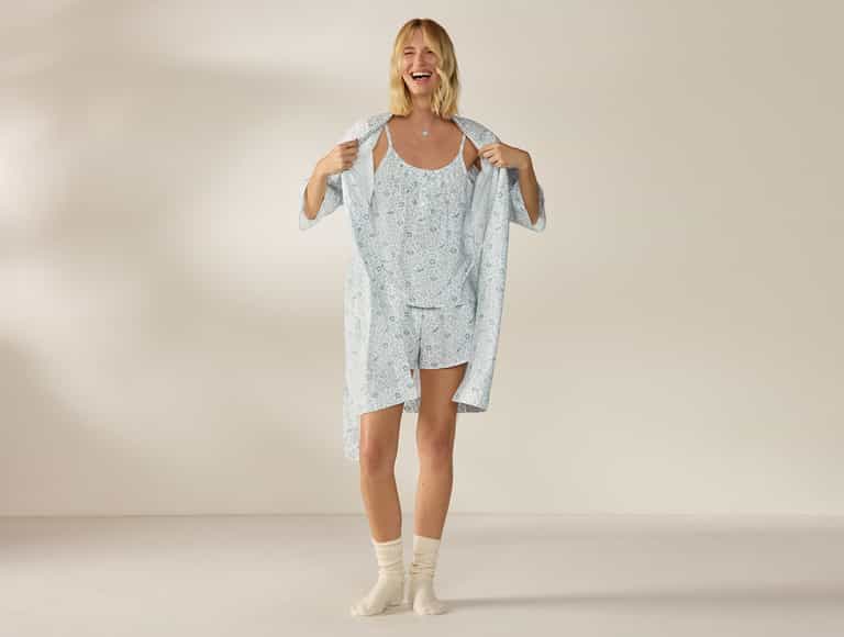 Women's Isla Organic Cotton Robe