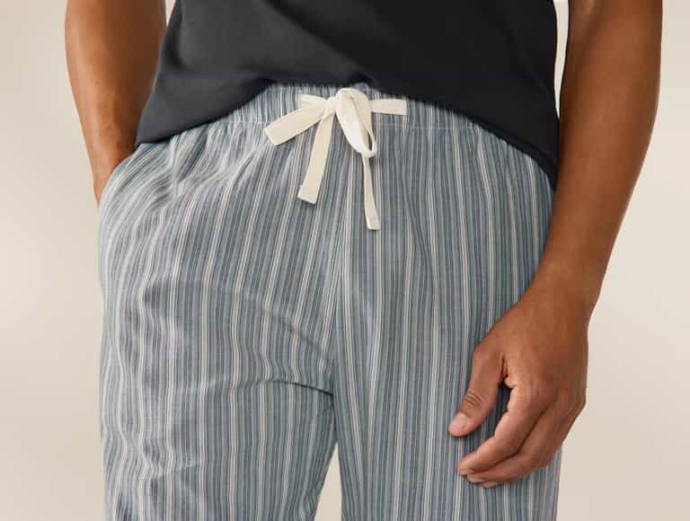 Men's Organic Crinkled Pajama Pants