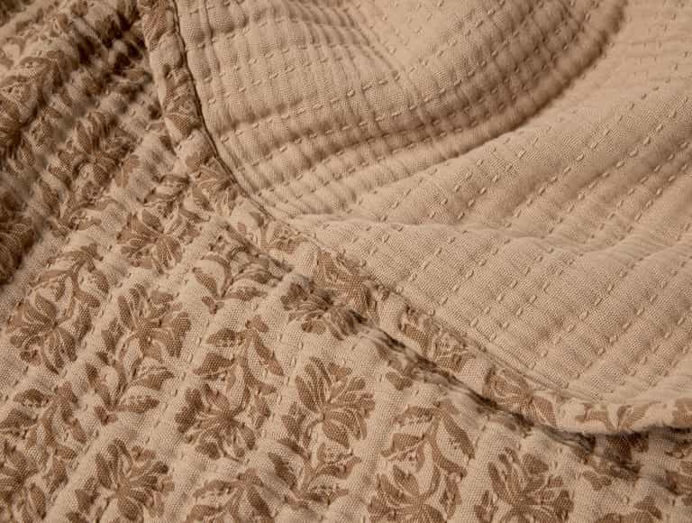 Mirada Organic Matelasse Coverlet