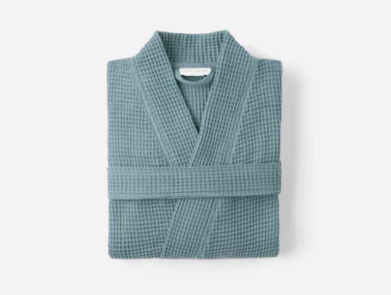 Unisex Organic Waffle Robe