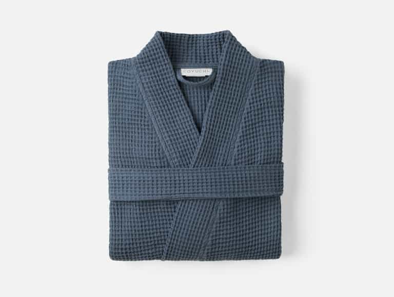 Unisex Organic Waffle Robe