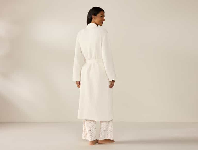 Unisex Organic Waffle Robe