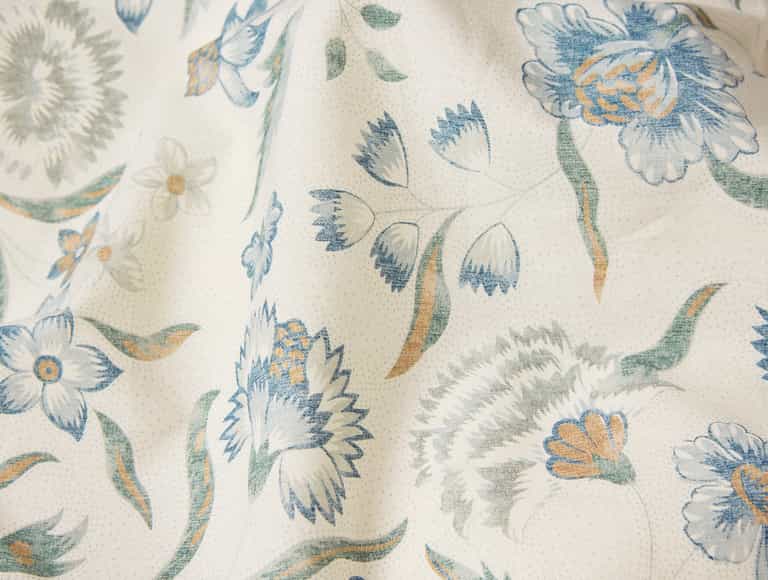 Viola Organic Print Duvet Cover