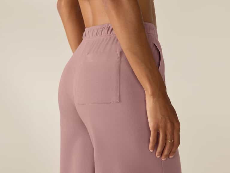 Women's Pima Organic Knit Wide Leg Pant
