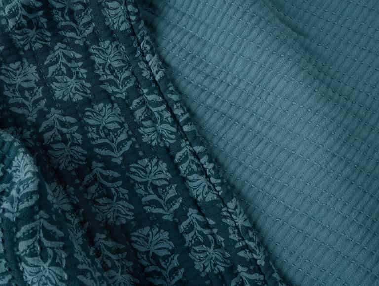 Mirada Organic Matelasse Coverlet