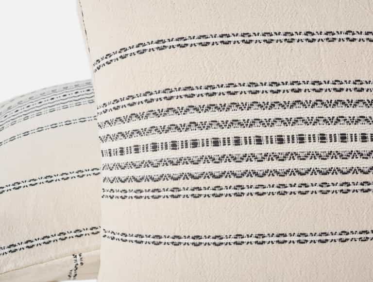 Rippled Stripe Organic Sham