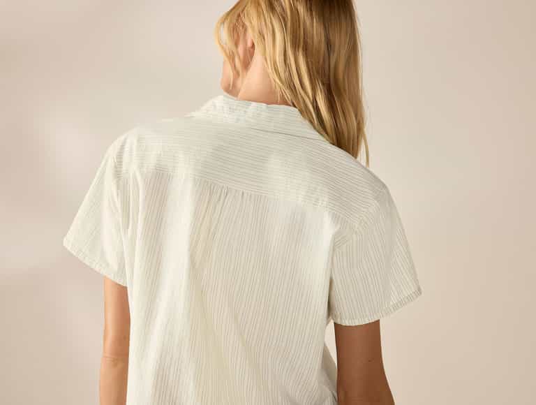 Women's Isla Organic Cotton Short Sleeve Pajama Set