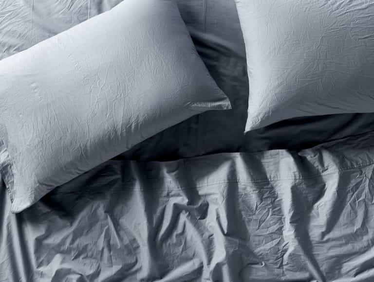Organic Crinkled Percale&trade; Fitted Sheet