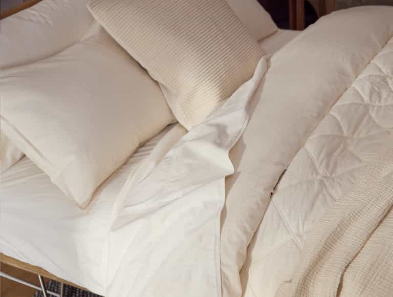 Organic Crinkled Percale&trade; Sheet Set