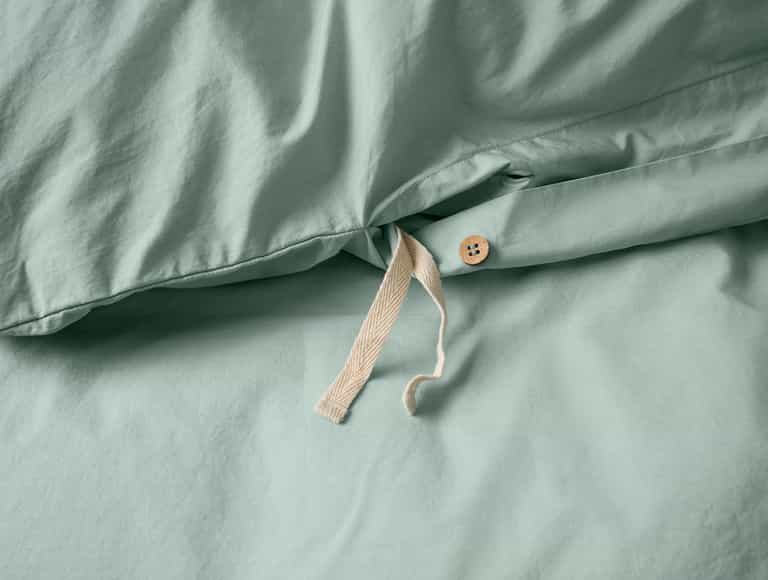 Refined Organic Percale Duvet Cover