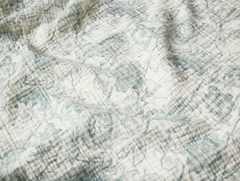 Balboa Organic Matelasse Print Throw