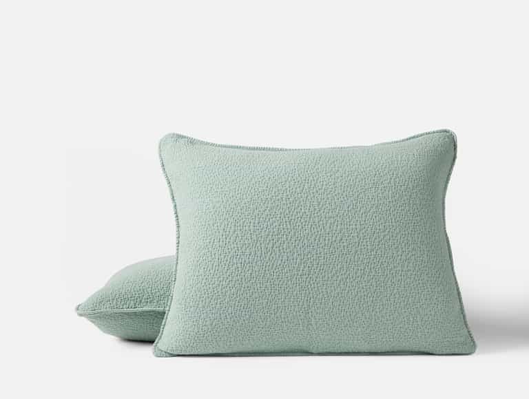 Cascade Organic Matelasse Sham
