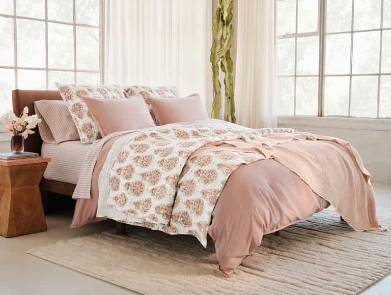 Topanga Organic Matelasse Coverlet