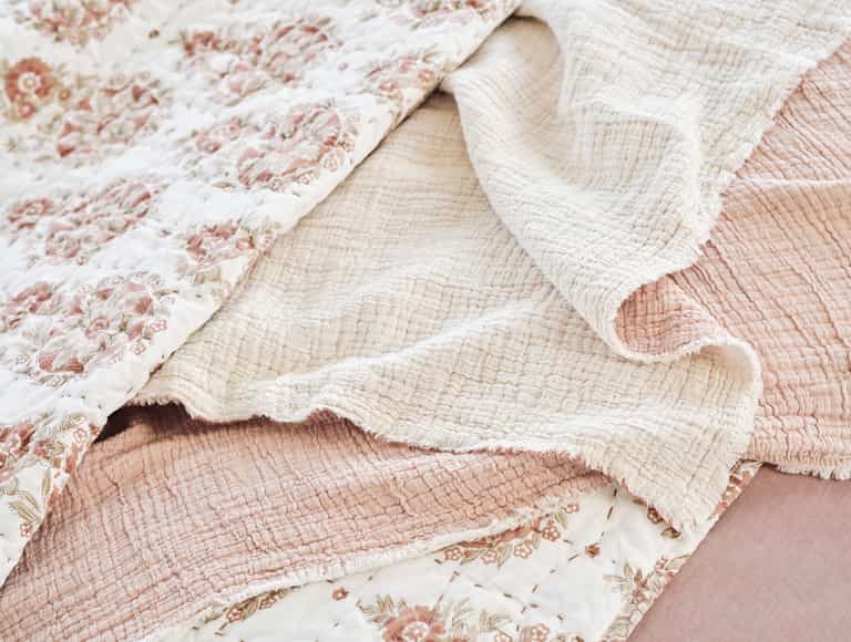 Topanga Organic Matelasse Coverlet