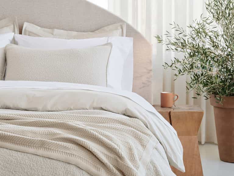 Refined Organic Percale Sheet Set
