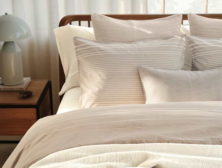 Little Sur Stripe Organic Duvet Set