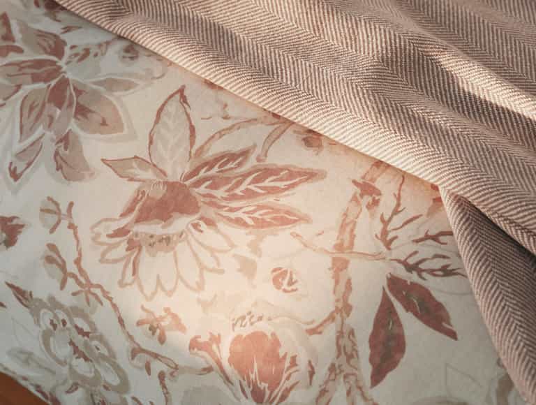 Sea Bloom Print Duvet Cover