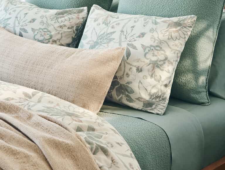 Sea Bloom Print Sham