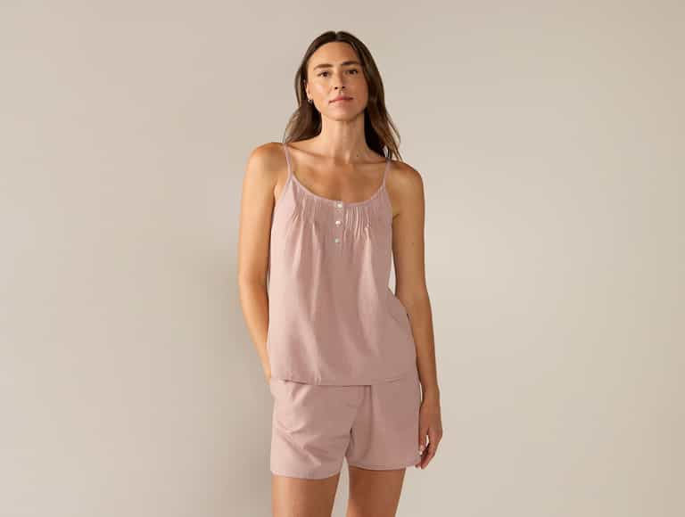 Women's Isla Organic Cotton Cami Short Set