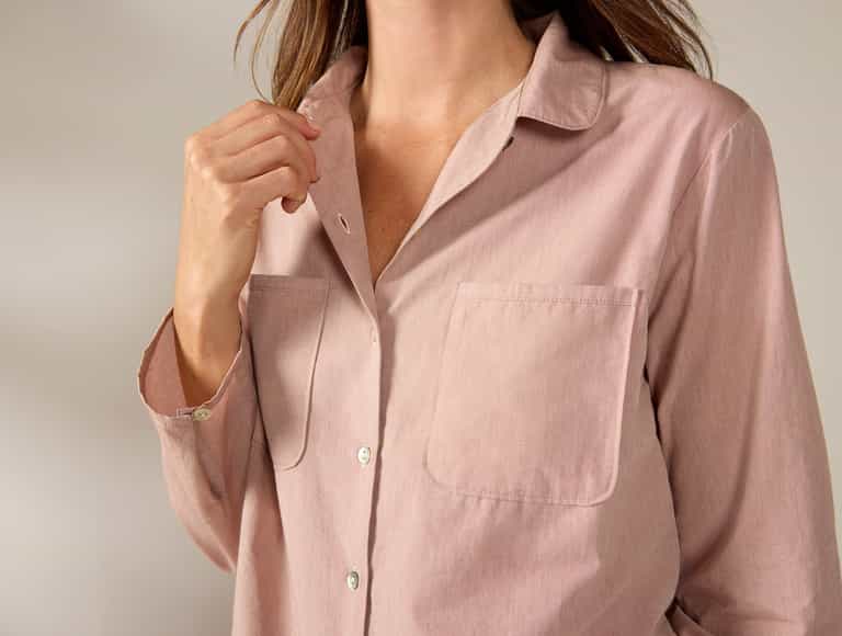 Women's Isla Organic Cotton Long Sleeve Pajama Set