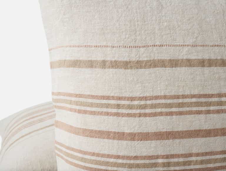 Mojave Organic Linen Decorative Pillow Cover