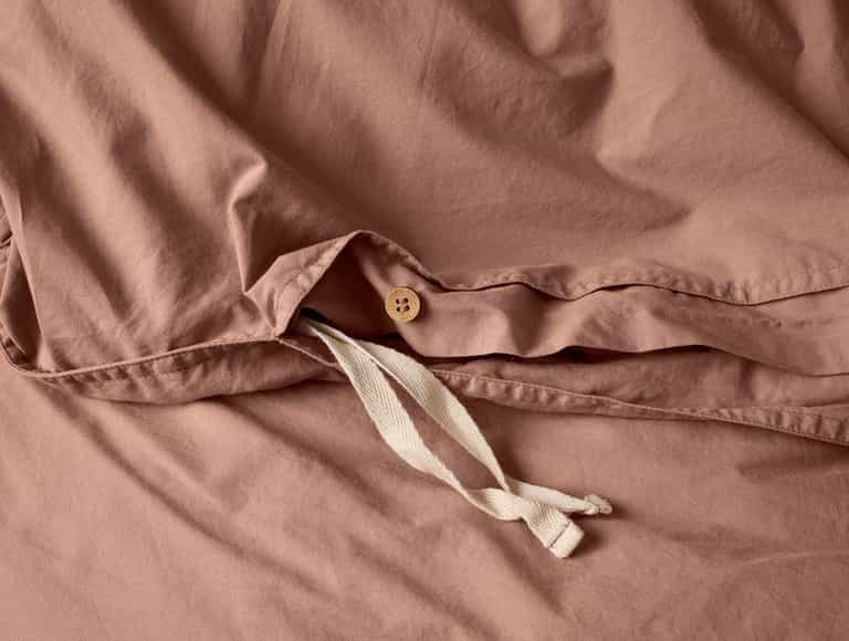 Organic Crinkled Percale&trade; Duvet Cover