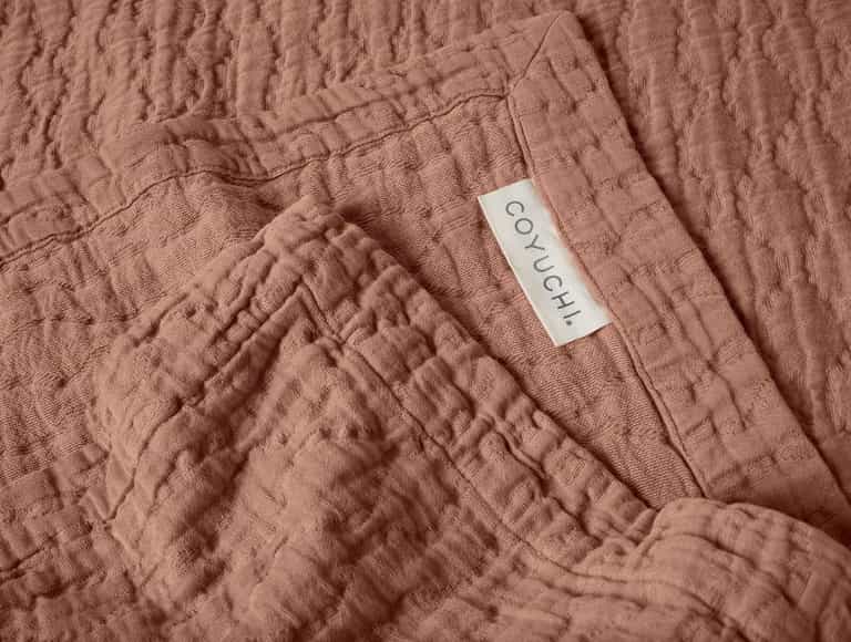 Pescadero Organic Matelasse Coverlet