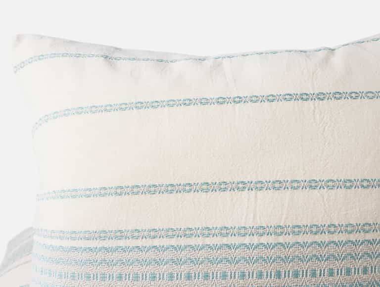 Rippled Stripe Organic Sham