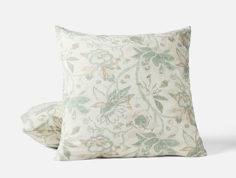 Sea Bloom Print Sham