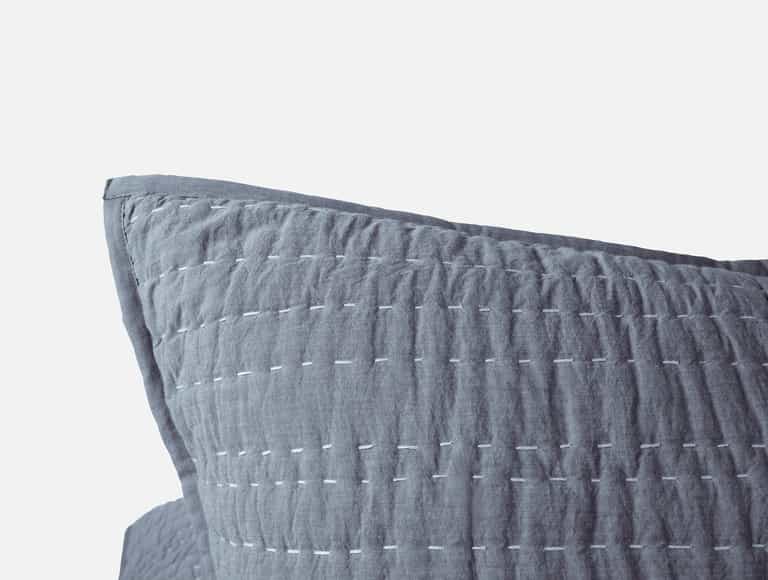 Channel Handstitched Organic Sham