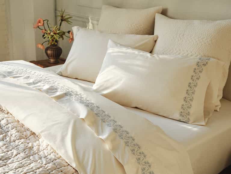 Angeles Organic Matelasse Sham