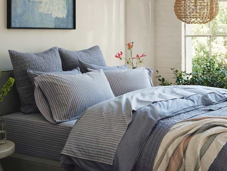Organic Crinkled Percale&trade; Sheet Set